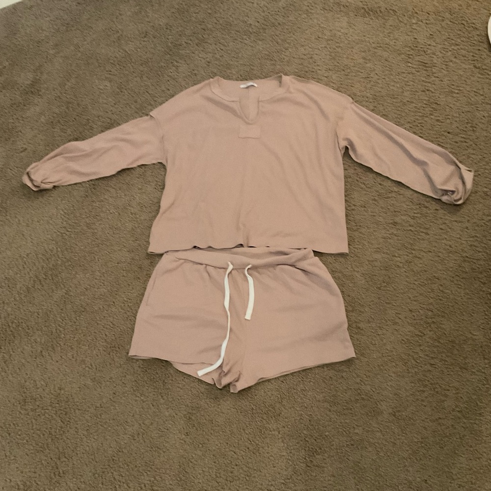Women's Mauve Pajama Set